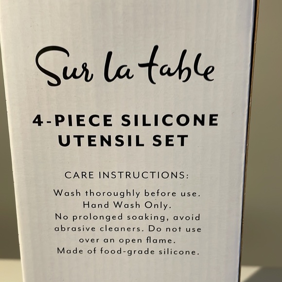 Sue La Table 4-piece Silicone Utensil Set - Picture 5 of 6